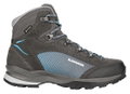 Lowa Wanderschuhe Tucana GTX (Trekking, Spaltleder, wasserdicht) schieferbraun/türkis Damen